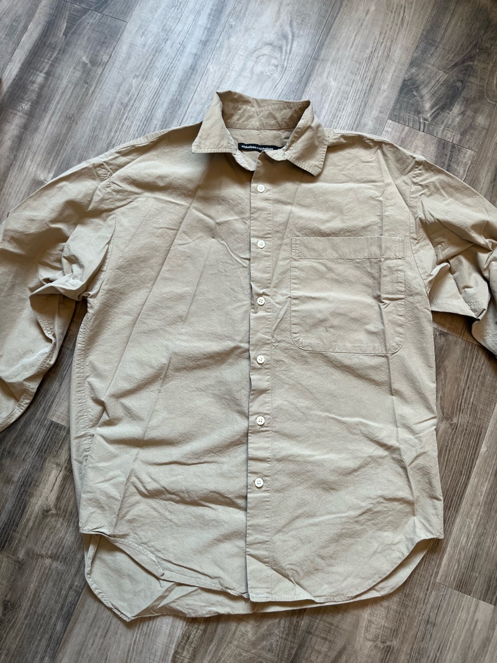 Nicholson & Nicholson cotton/nylon top size 36
